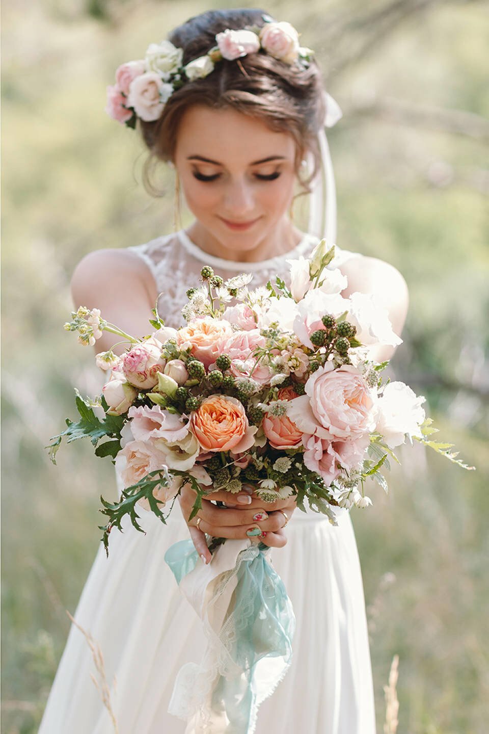 Украшения из цветов на свадьбу