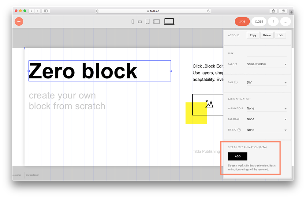 Zero block сайт. Tilda блоки. Zero блок Тильда. Размер блока в Тильде. Размер Zero блока в Тильде.