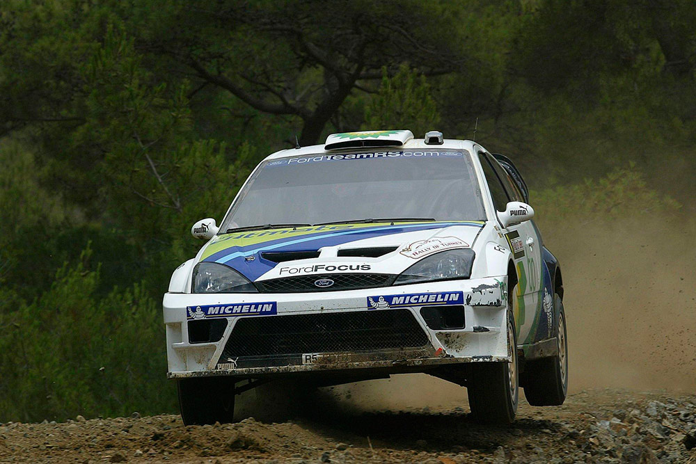 Франсуа Дюваль и Стефан Прево, Ford Focus RS WRC '04 (R55 OTH), ралли Турция 2004