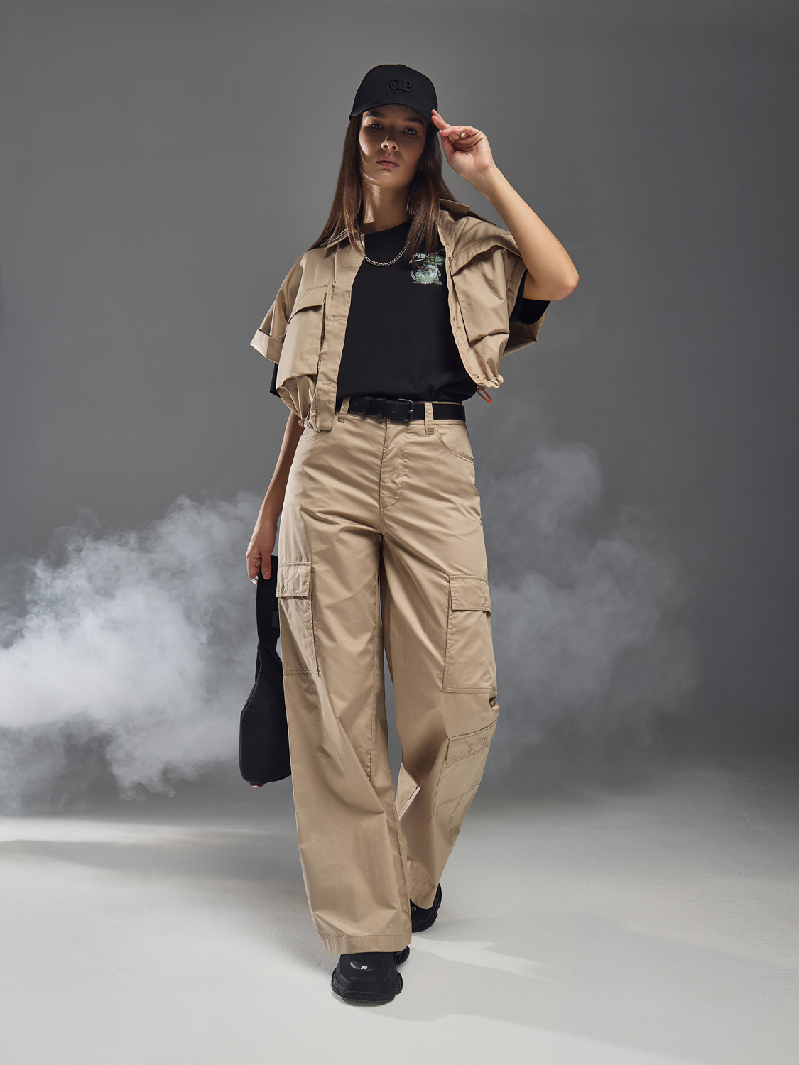 съемка модели для каталога одежды