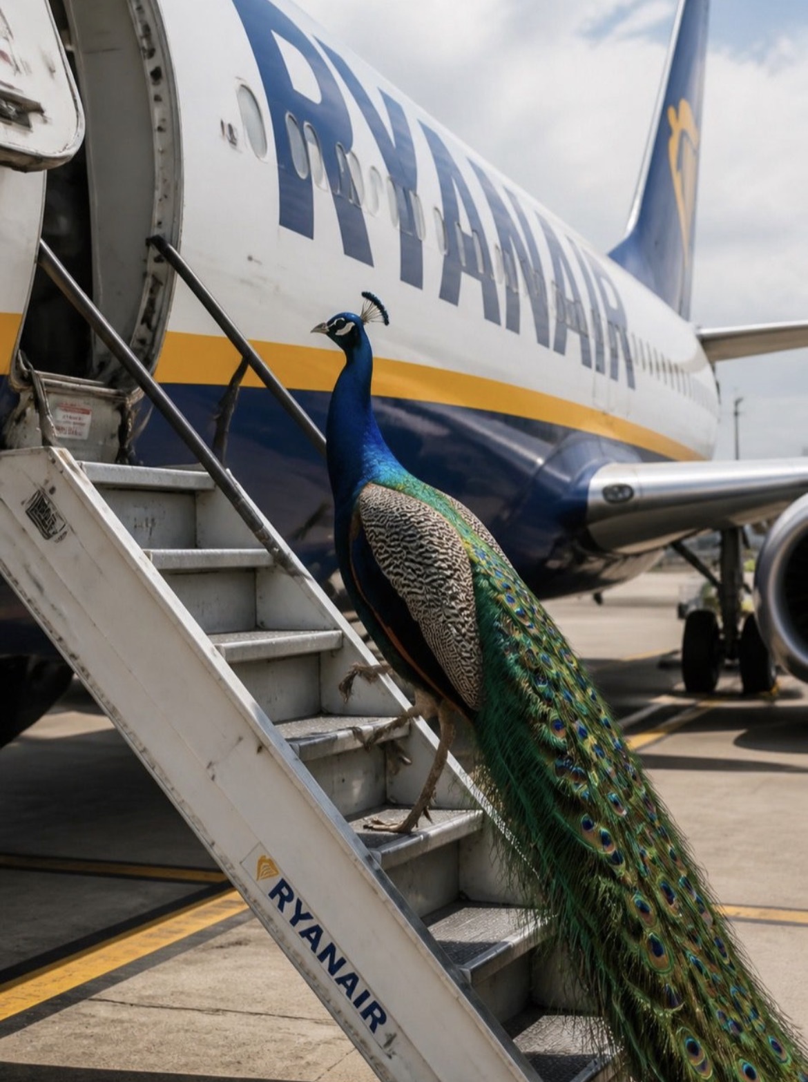 Ryanair pavoni 