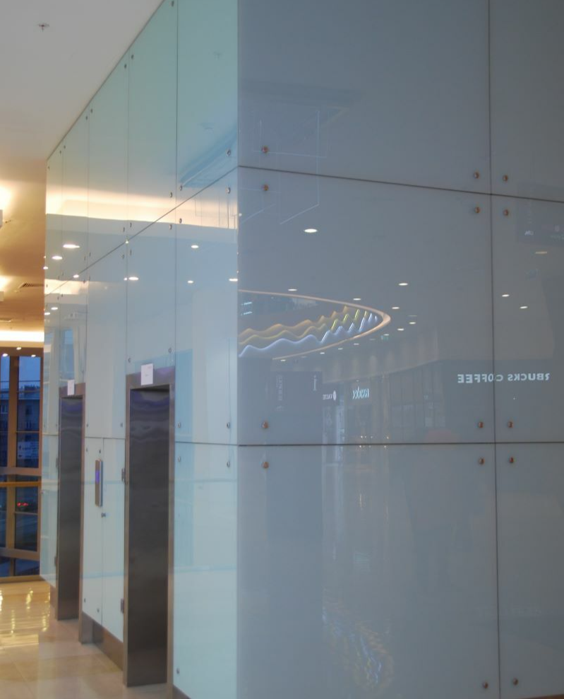 Облицовка стеклом фото