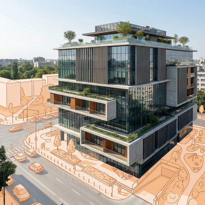 Генеральный план — схема