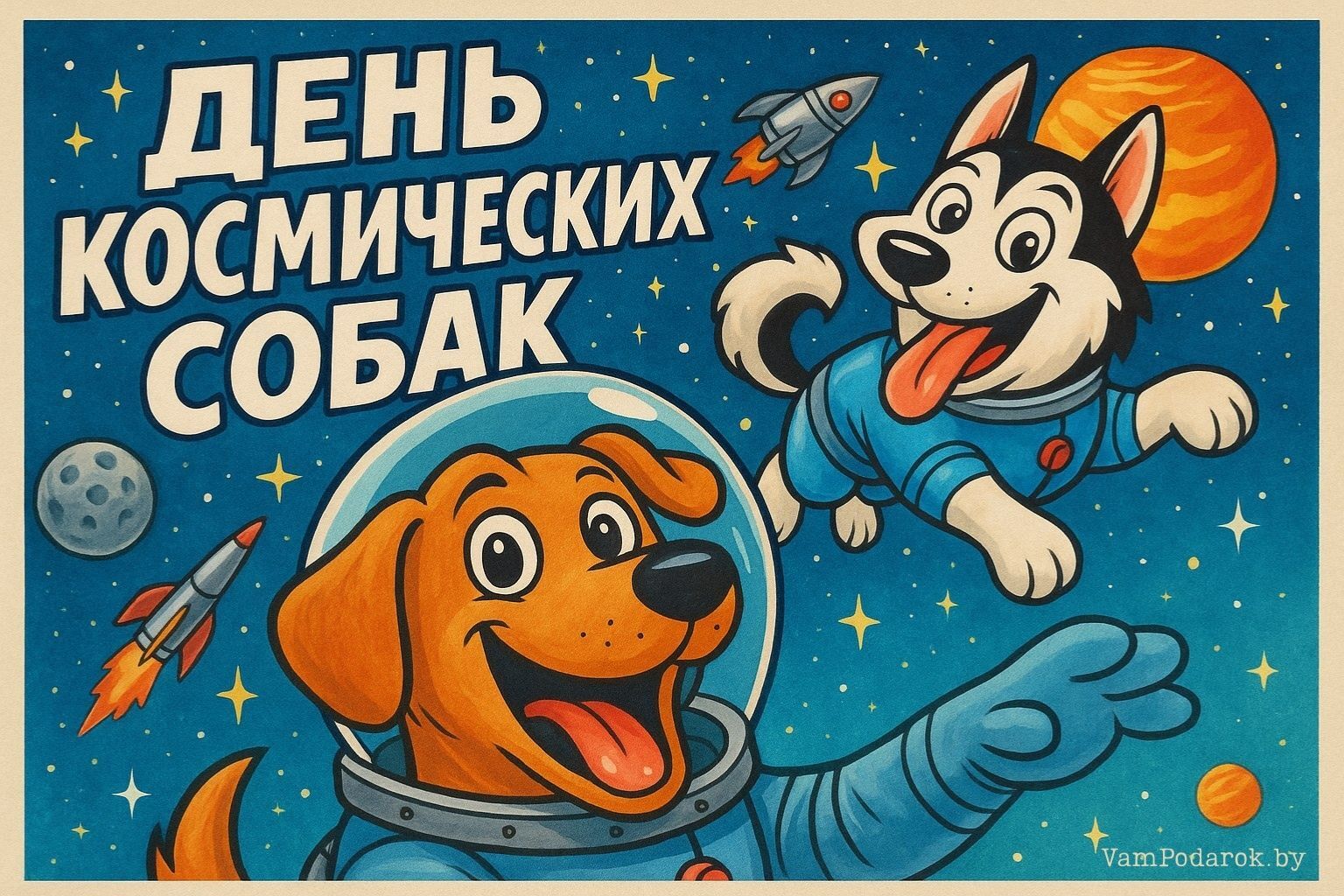 День космических собак – картинка