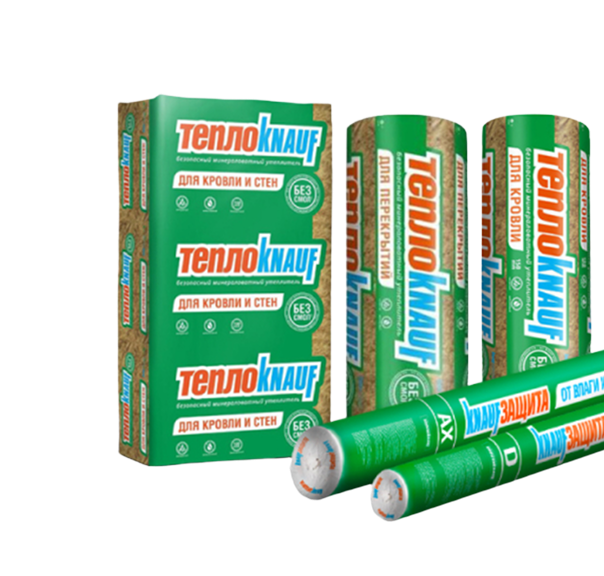 Утеплитель Knauf Insulation — плиты и рулоны для кровли и стен