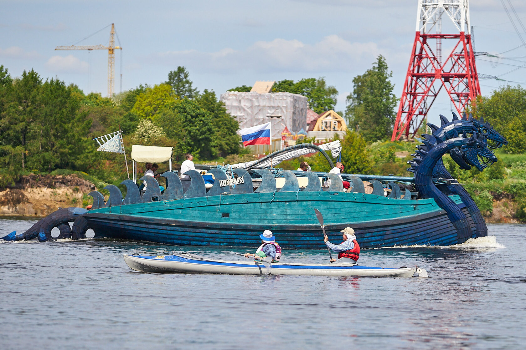 Петровский гребной марафон карта