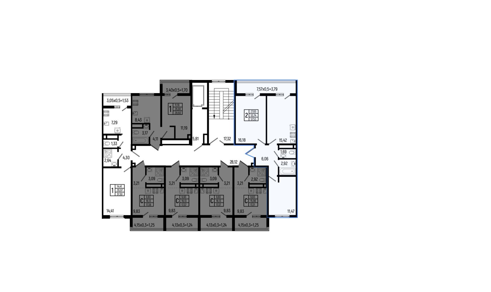 планировки в Ботаника Хилс