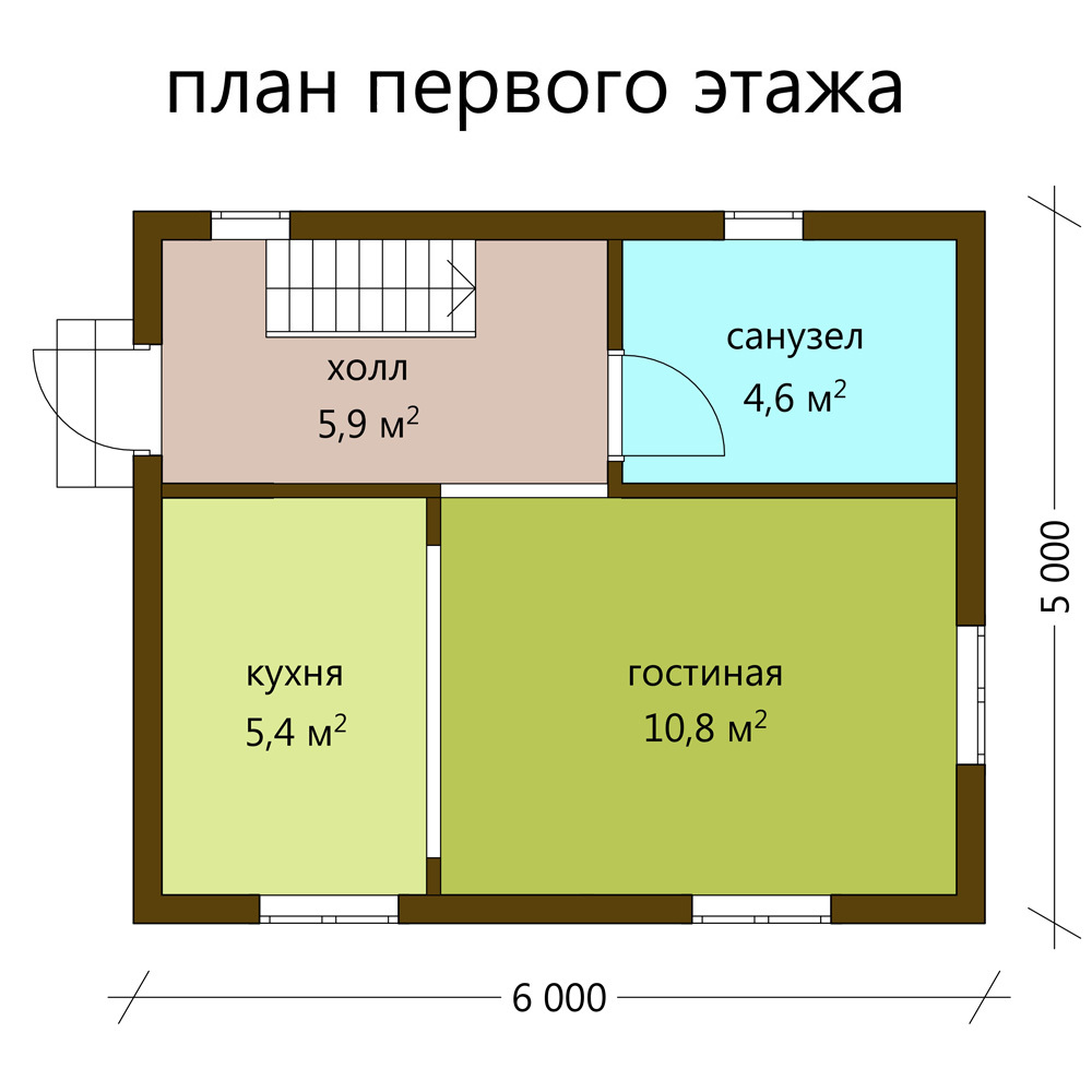 Домик 6 5 проект