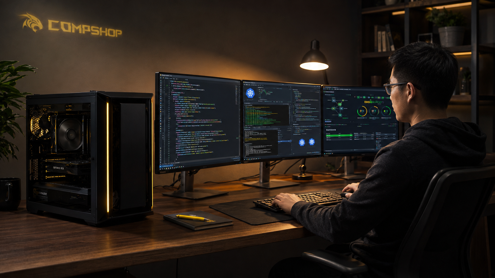 Рабочая станция CompShop для разработчика и DevOps