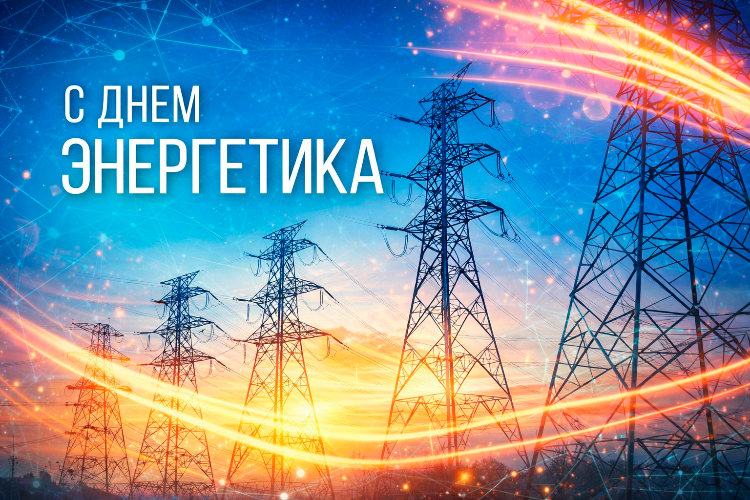 Коллектив специалистов газовой отрасли и энергетики в День энергетика России