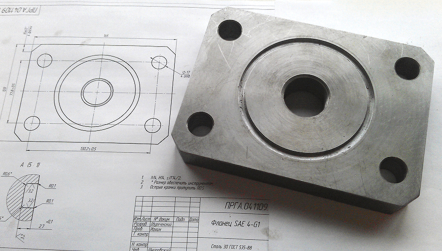 Металлообработка деталей по чертежам