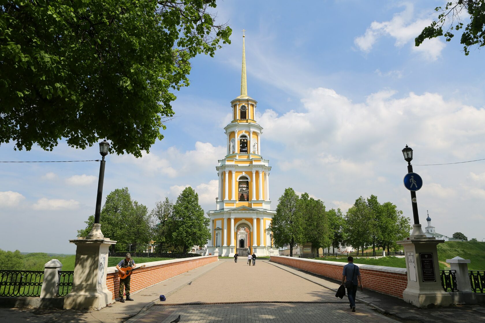 Cathedral Bell Tower with Prechistinsky Astrakhan