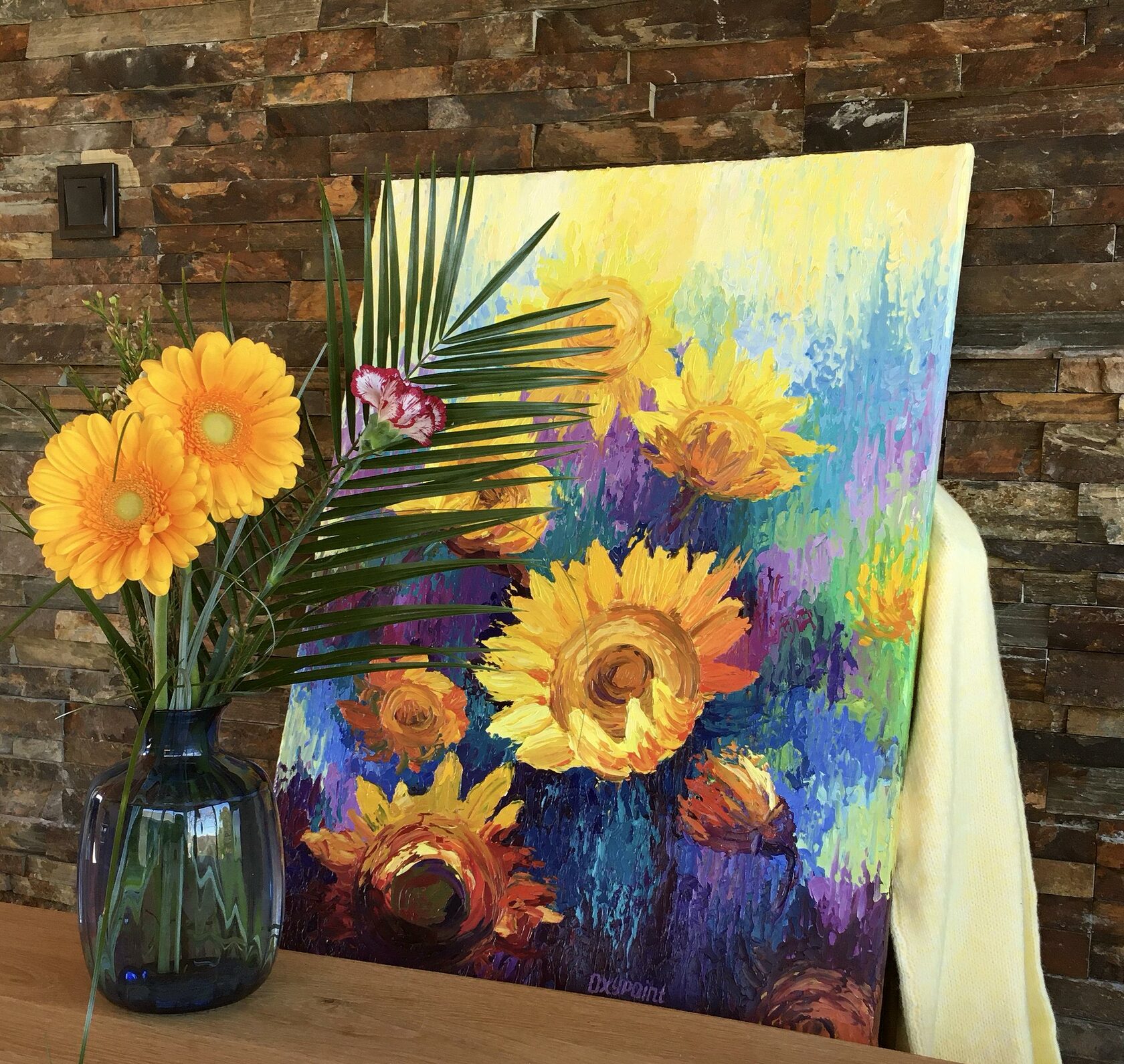sunflowers painting