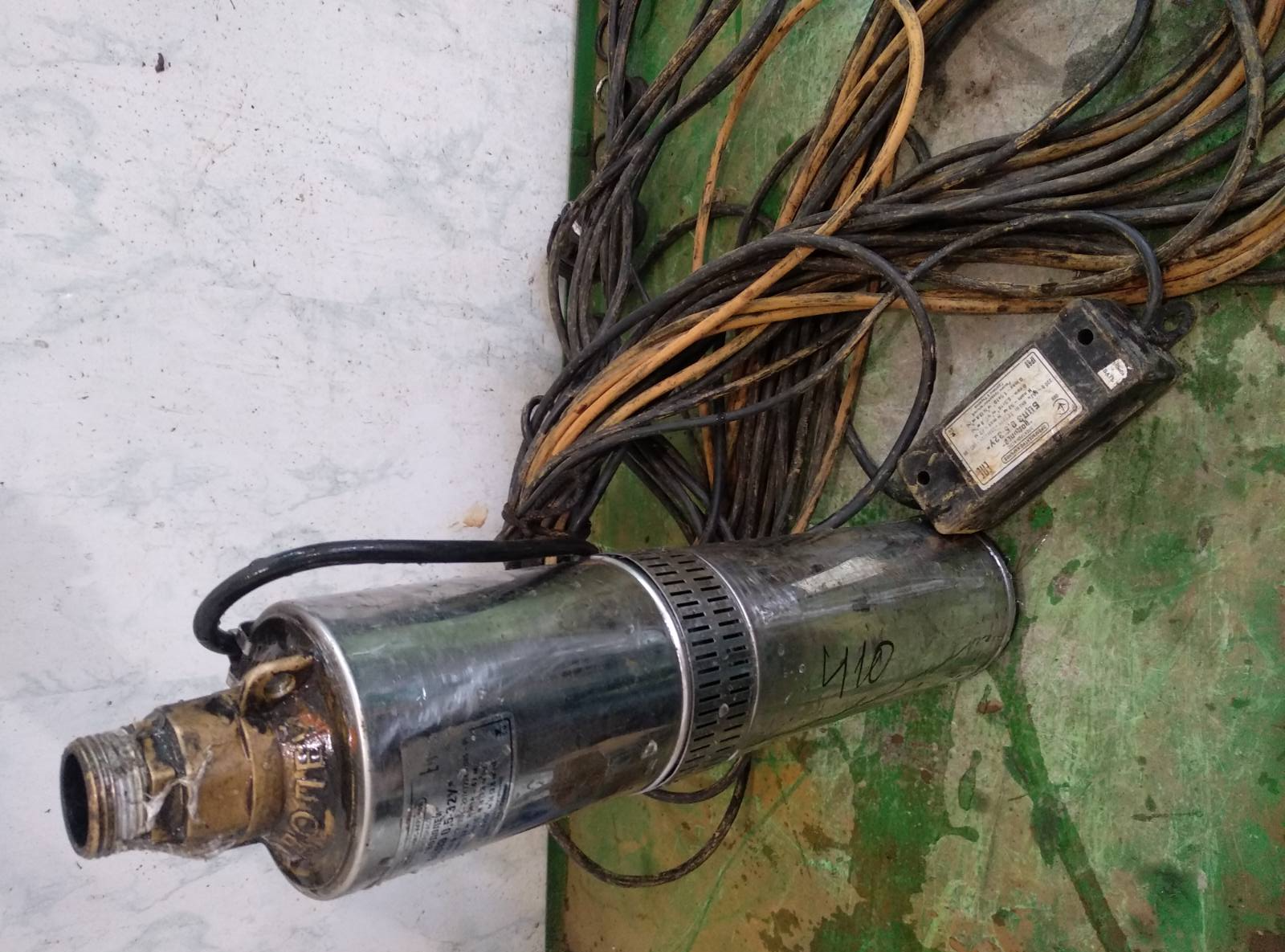 Ремонт насоса Водолій 0,5-40У. Діагностика та заміна насосної камери