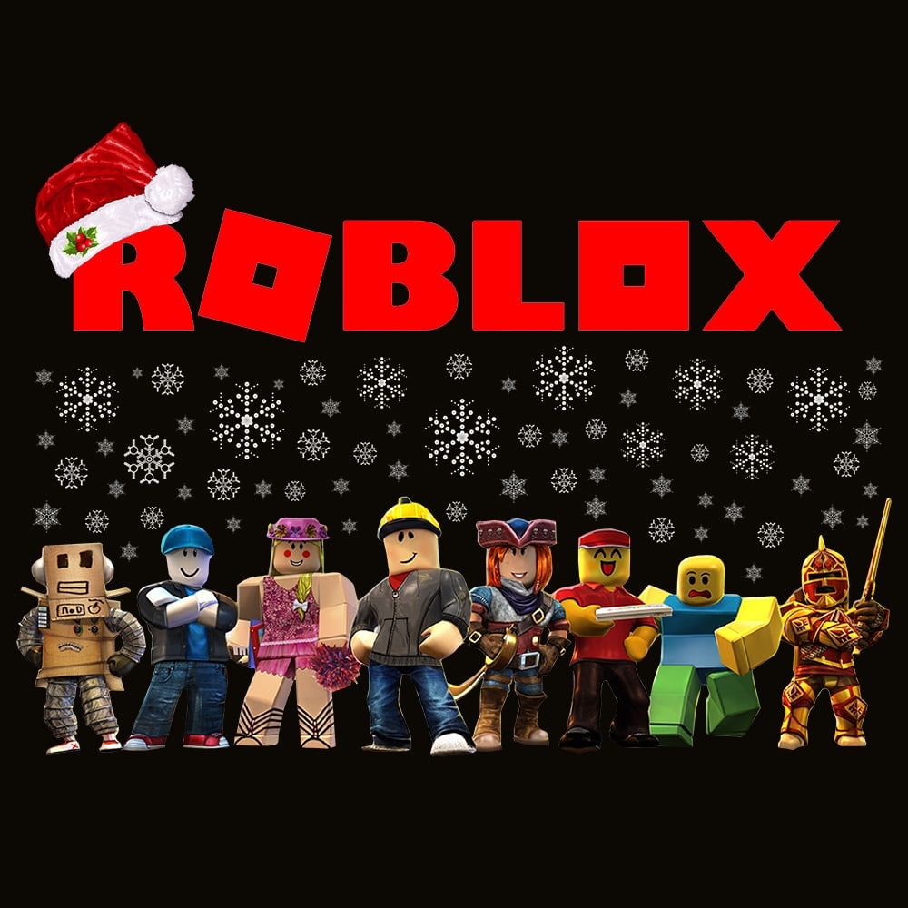 Новогодние roblox. РОБЛОКС. Новогодний РОБЛОКС. РОБЛОКС новый год. T-Shirt для РОБЛОКС новый год.