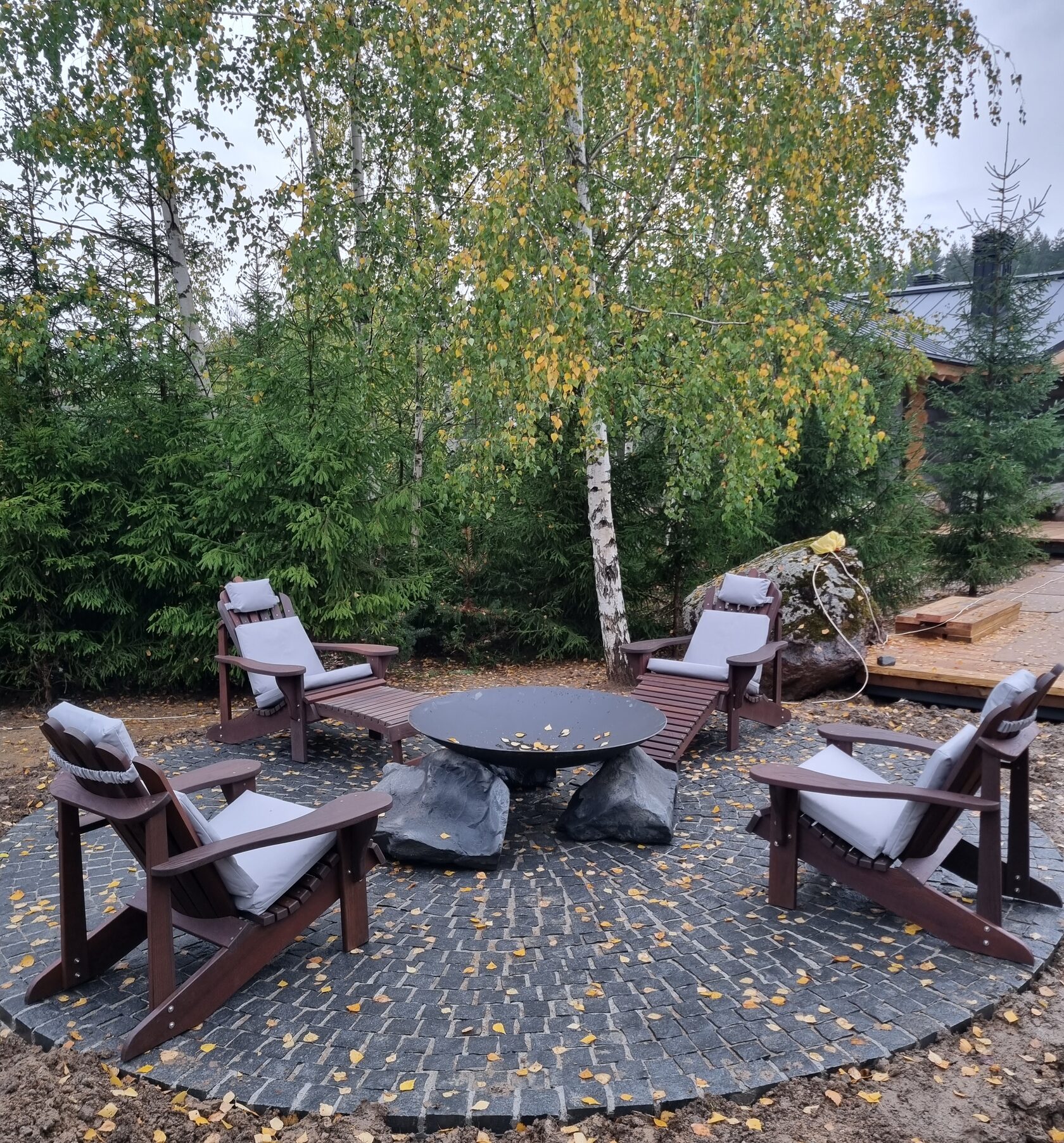 Садовая мебель из дерева