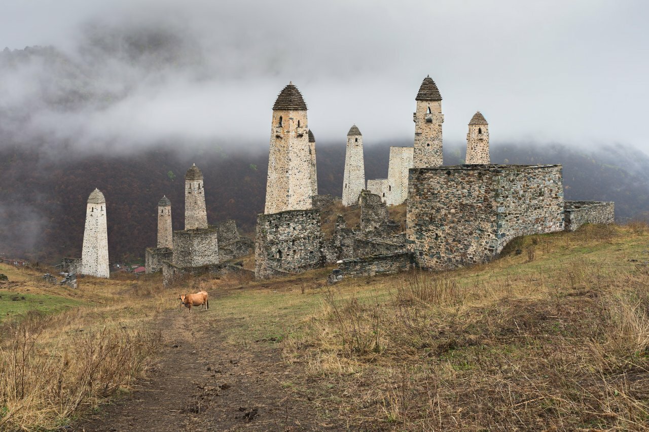 Фото ингушских башен