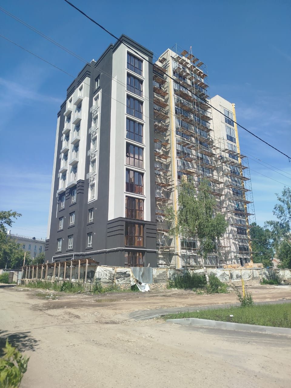 Ход строительства