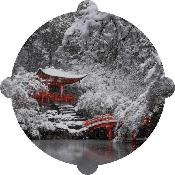 Падающие снежинки