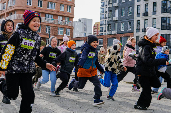 Детский забег Здоровый код от школы программирования КОДИКИ