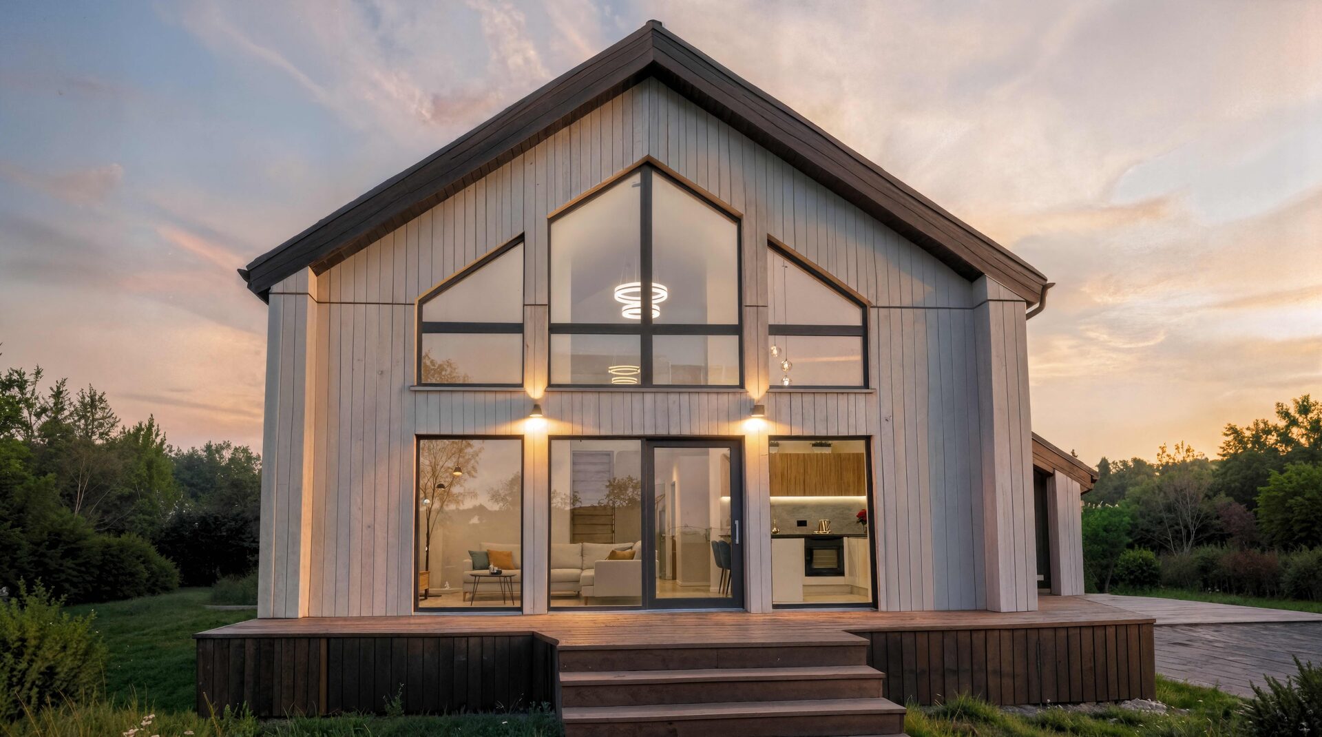 Дом с участка