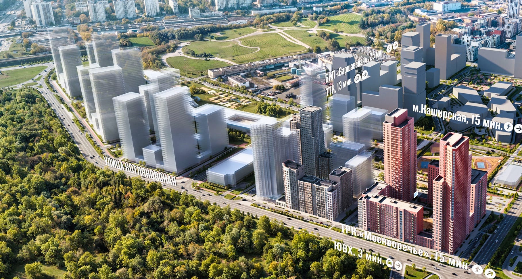 ЖК Москворечье фасад