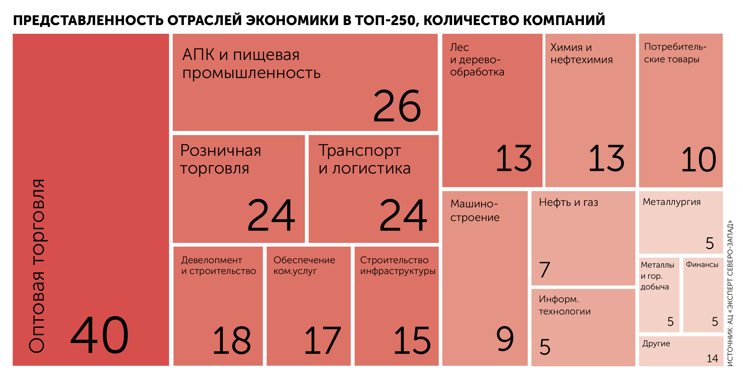 ТОП-250: крупнейшие компании Северо-Запада 2022 | Эксперт Северо-Запад