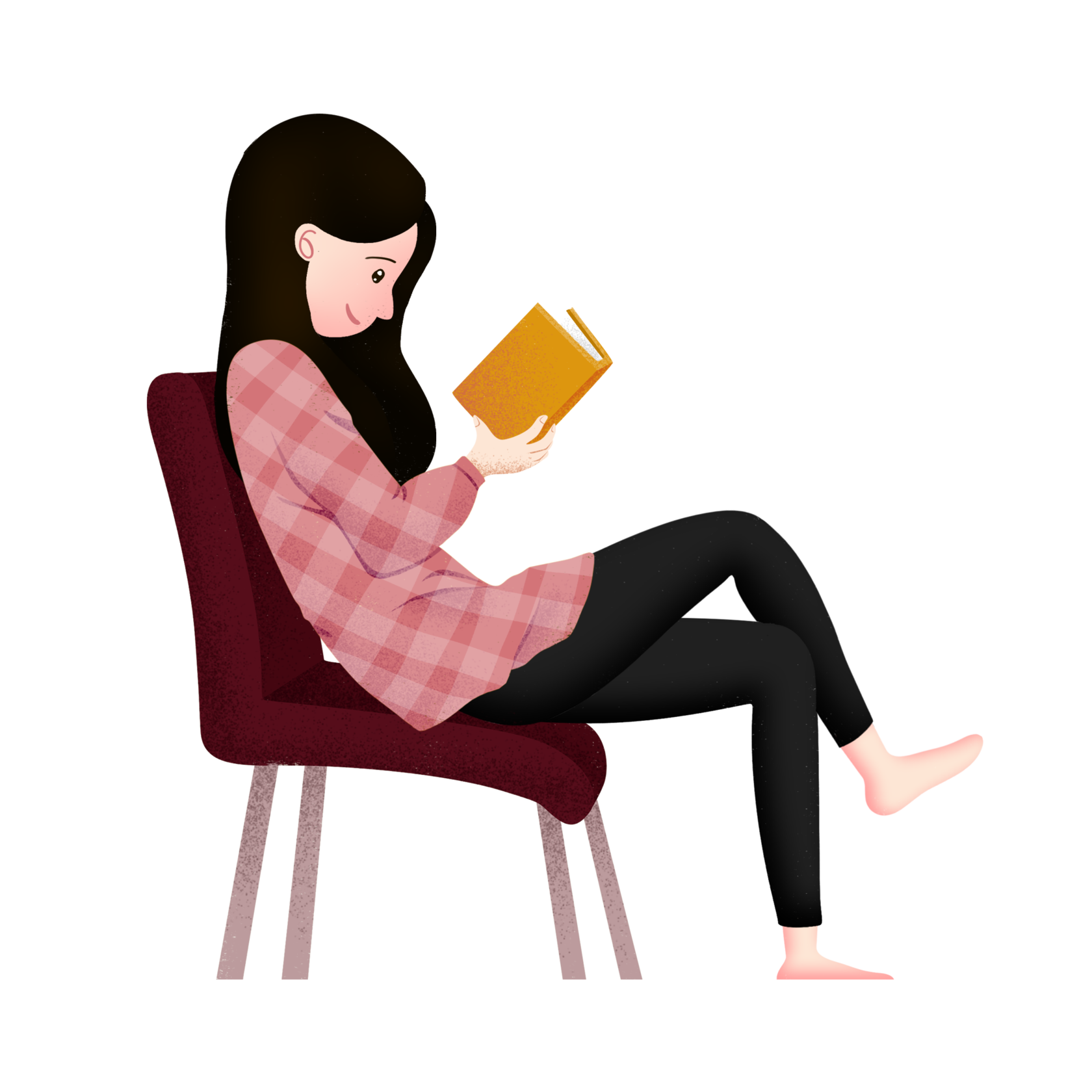 Рисунок человек читает. Книга человек. Девушка в кресле с книгой. Девушка сидит с книгой. Человек сидит с книжкой.