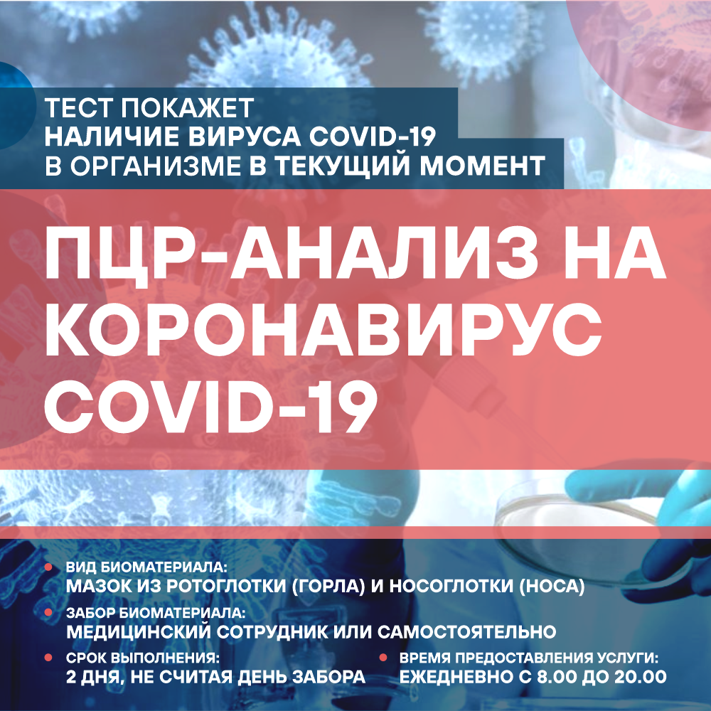 Тестирование на COVID-19 на дому