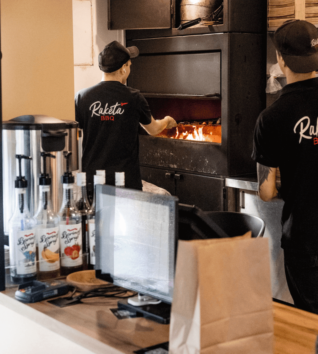 Современная шаурмичная