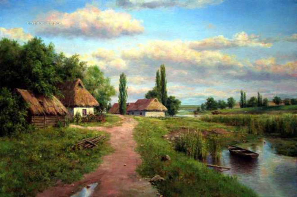 Деревенский пейзаж