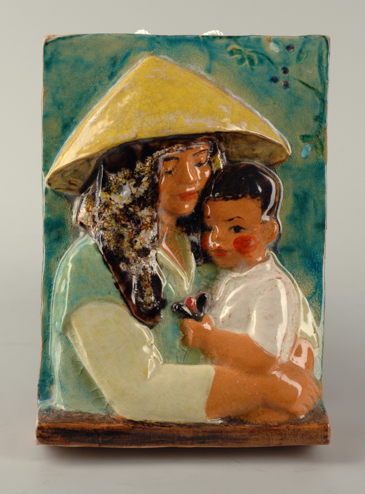 Вьетнамцы. Мать с ребенком. 