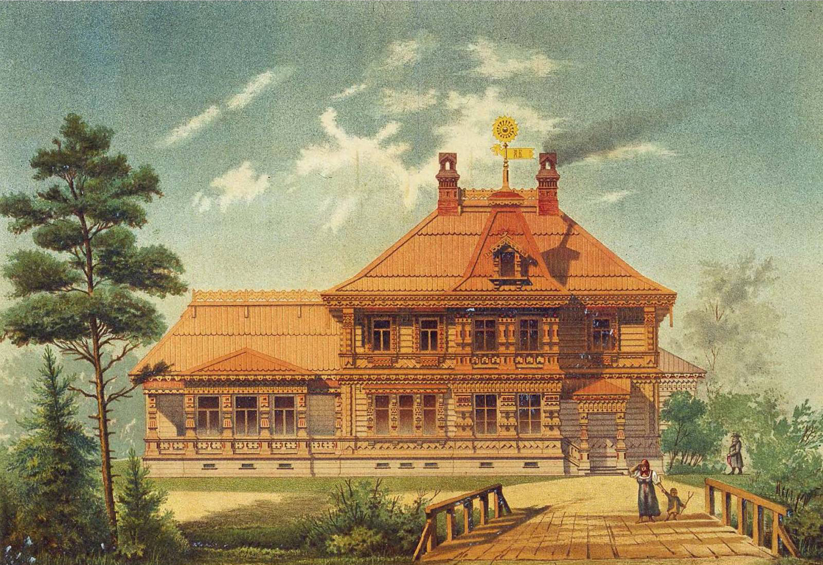 «Терем» (Архитектор и.п. Ропет, 1873)