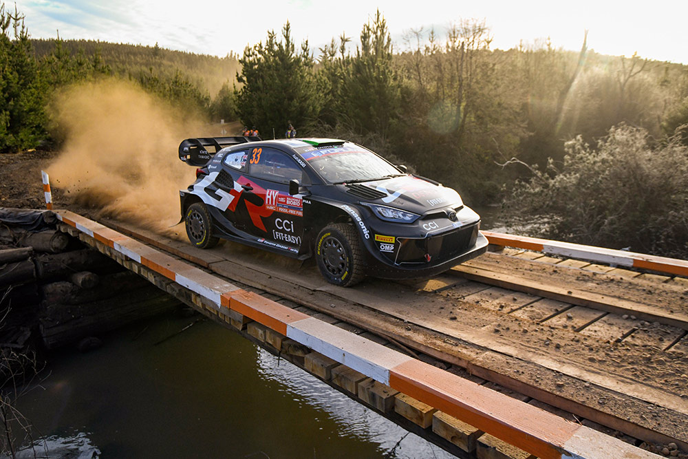 Элфин Эванс и Скотт Мартин, Toyota GR Yaris Rally1 (A-7444), ралли Чили 2024/Фото: Toyota Gazoo Racing WRT