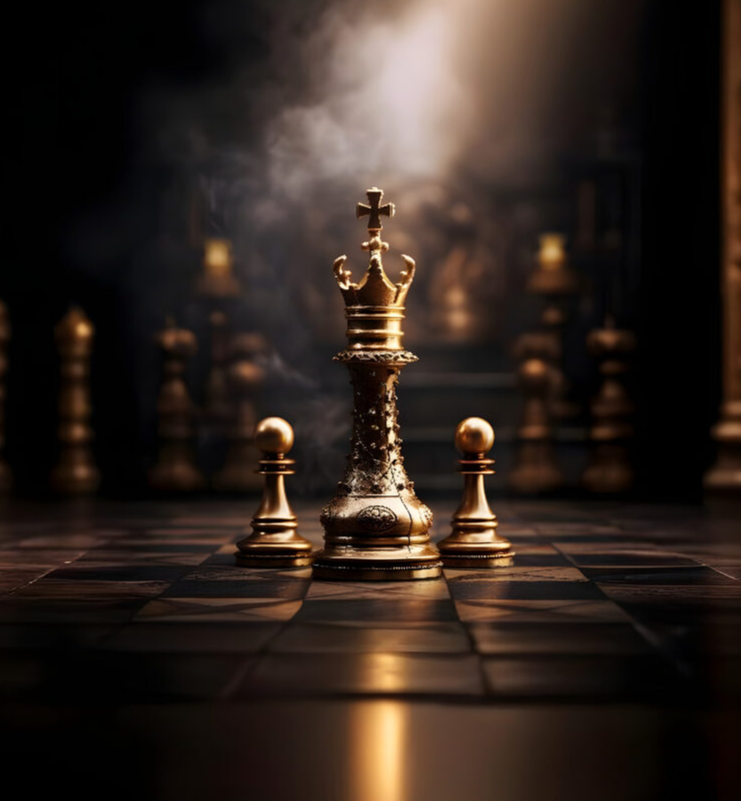 Дети на занятии в шахматной школе Moscow Chess School