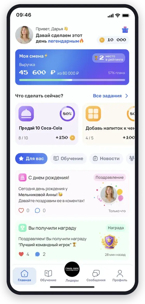 ServiceGuru для French Bakery