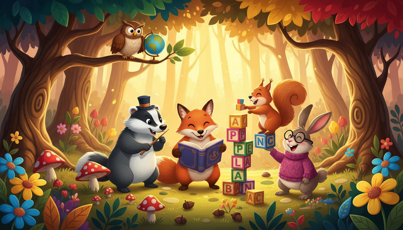 Forest scene