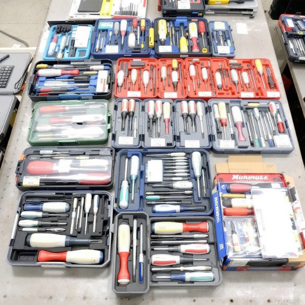 Наборы отверток из Китая в ассортименте