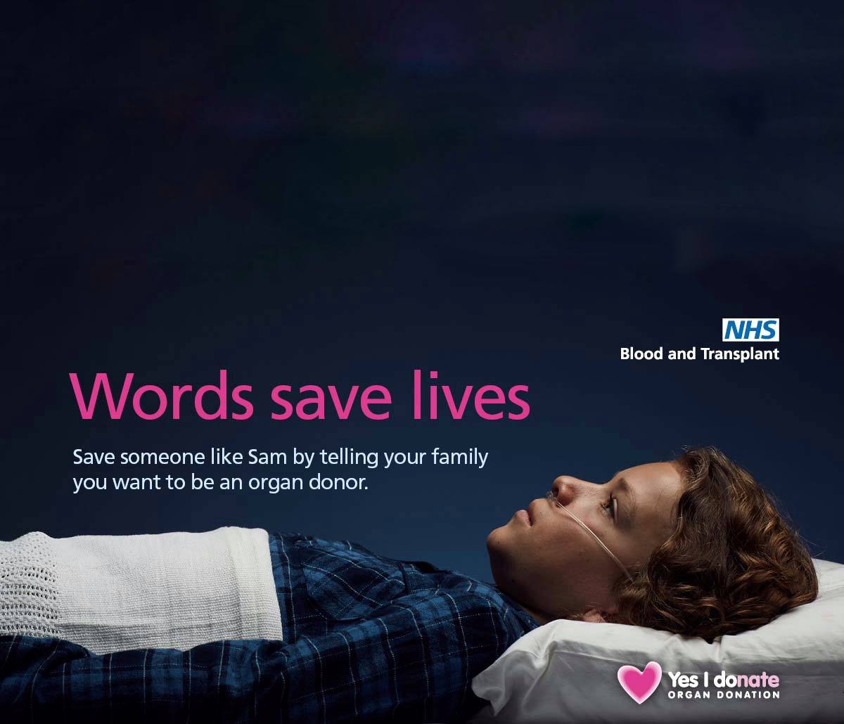 Национальная служба крови и трансплантологии Великобритании, NHS Blood &amp;amp;amp; Transplant, рекламная кампания, «В ожидании жизни»