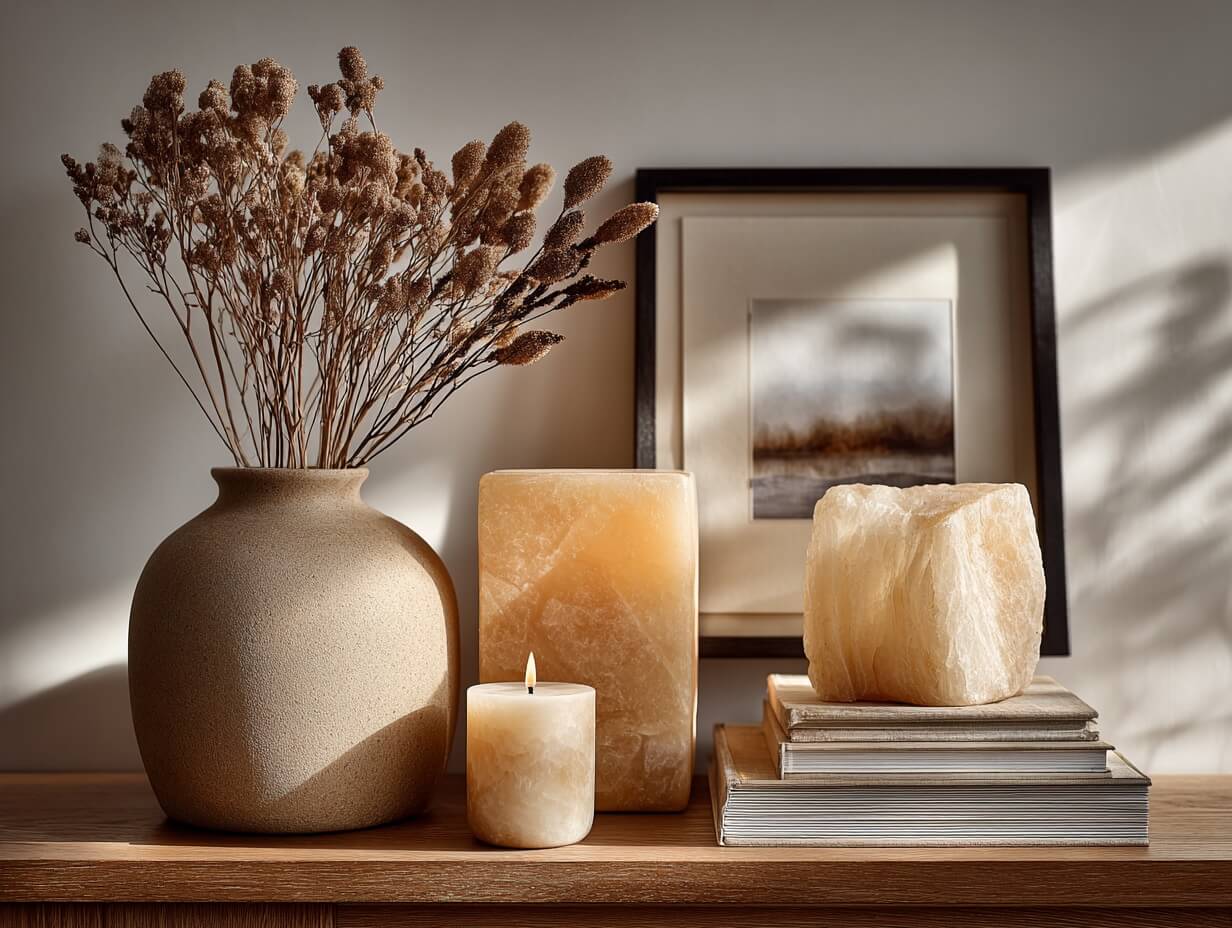 минималистичный декор для интерьера 