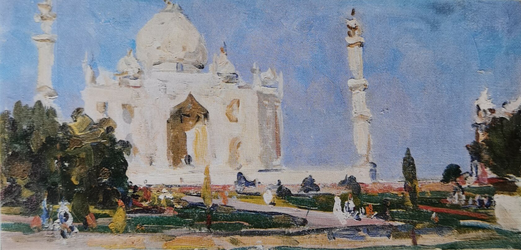 Индия. Мавзолей Тадж-Махал в Агре, 1963 г.