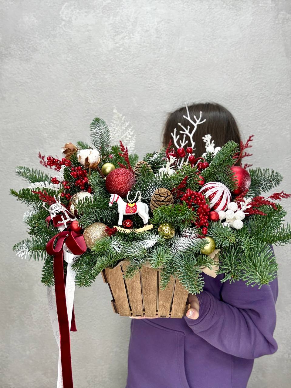 Новогодняя композиции Символ Года