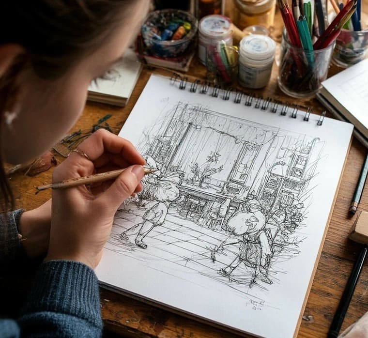 Рисование для взрослых: искусство возвращения к себе