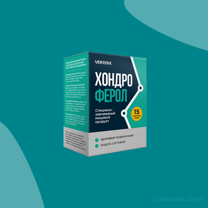 Купить хондроитин глюкозамин Vertera Hondroferol — Laminaria store