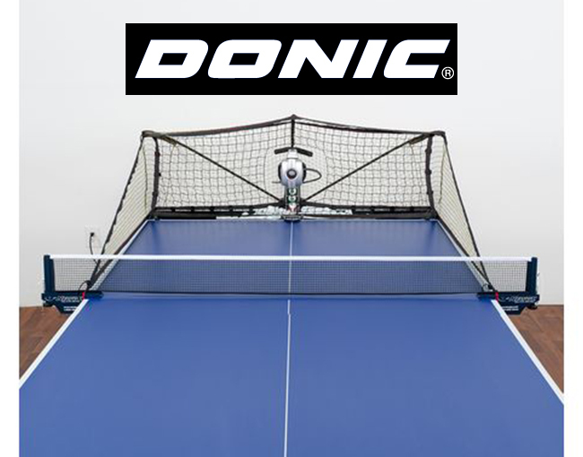 Снова в продаже: теннисные столы роботы DONIC