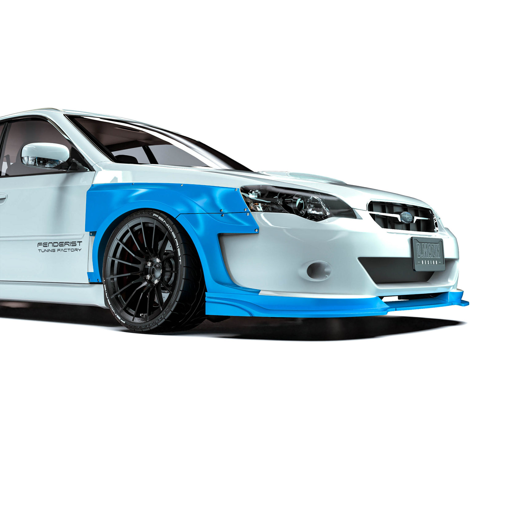 Front splitter SUBARU Legacy Wagon Type B 03-06