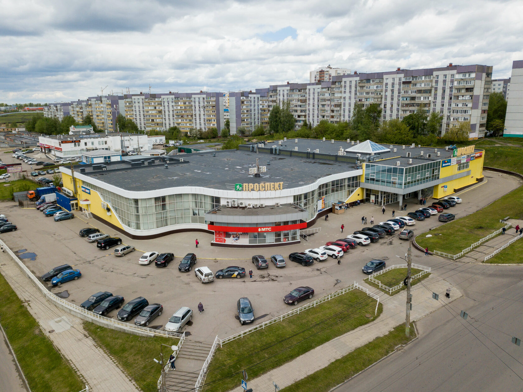 Торговый центр «Проспект» г.Пенза в микрорайоне Арбеково