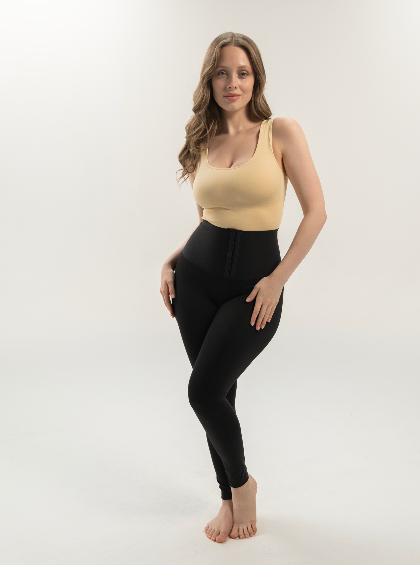 Лосины утягивающие с корсетом «NowaModel»