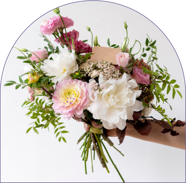 Букет цветов в магазине La Maison Fleurie