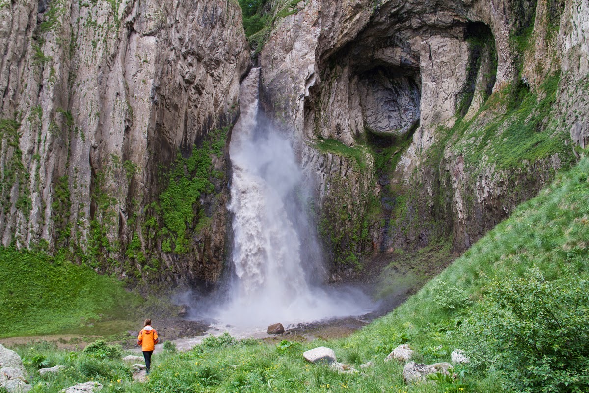 Водопад Султан Кабардино Балкария